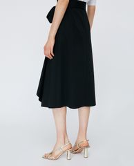 MAX&Co. - Chân váy midi chữ A phối thắt lưng thời trang Curioso