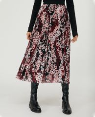 MAX&Co. - Chân váy midi xếp li Floral Tulle