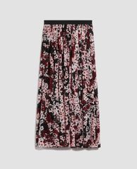 MAX&Co. - Chân váy midi xếp li Floral Tulle