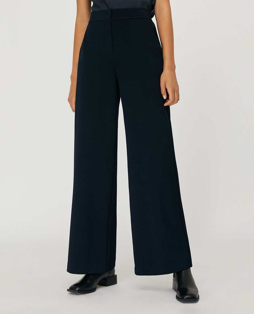 MAX&Co. - Quần tây nữ ống rộng Jersey Twill Wide Leg