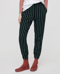 MAX&Co. - Quần jogger nữ kẻ sọc Pinstripe Jersey