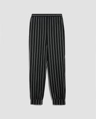 MAX&Co. - Quần jogger nữ kẻ sọc Pinstripe Jersey