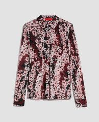 MAX&Co. - Áo sơ mi nữ tay dài cổ bẻ Floral Tulle