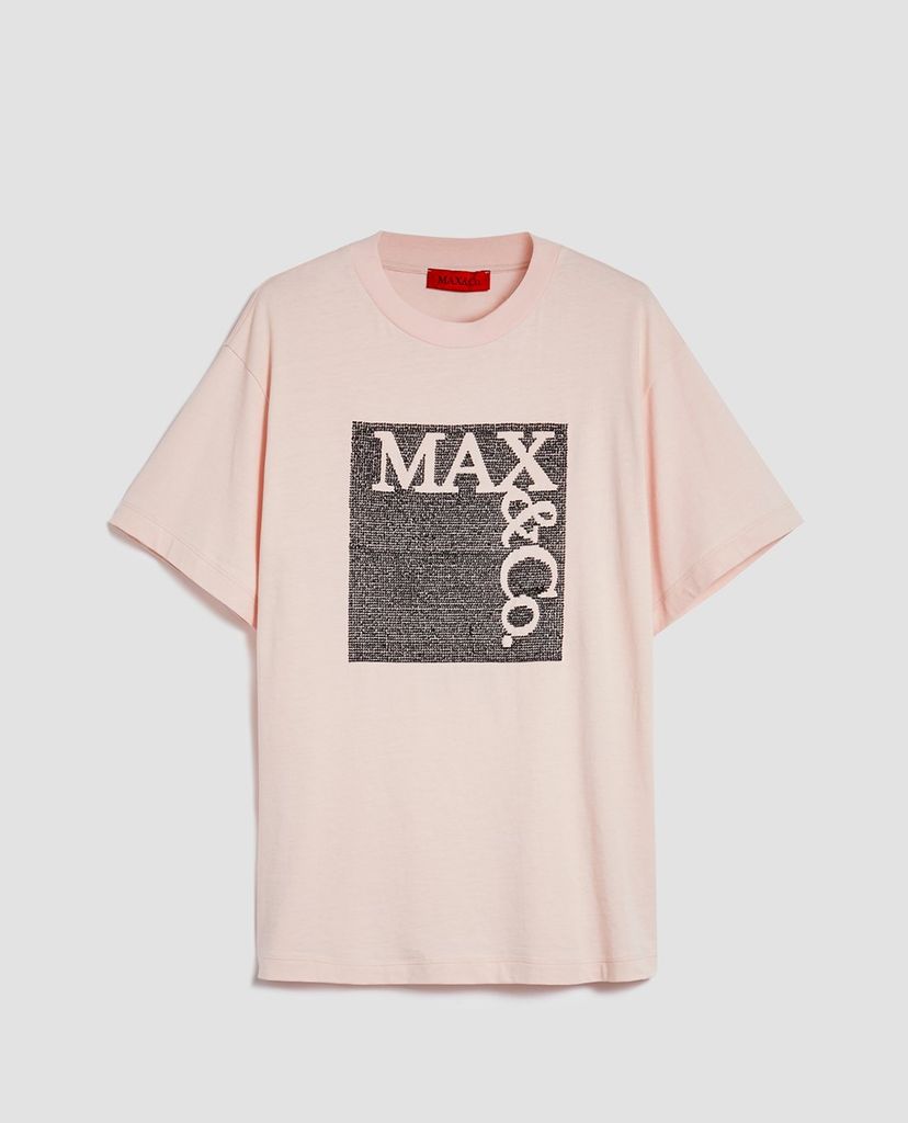 MAX&Co. - Áo thun nữ cổ tron tay ngắn Teerex