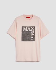 MAX&Co. - Áo thun nữ cổ tron tay ngắn Teerex