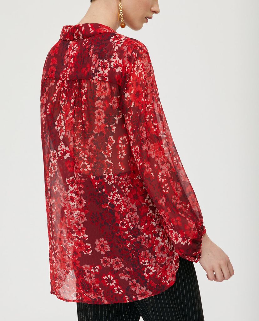 MAX&Co. - Áo sơ mi nữ tay dài Printed Georgette