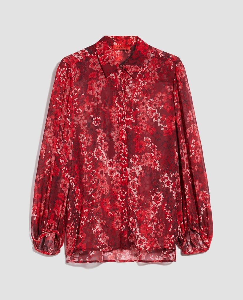MAX&Co. - Áo sơ mi nữ tay dài Printed Georgette