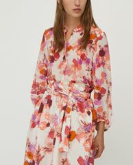 MAX&Co. - Áo sơ mi nữ tay dài Floral Pure Silk