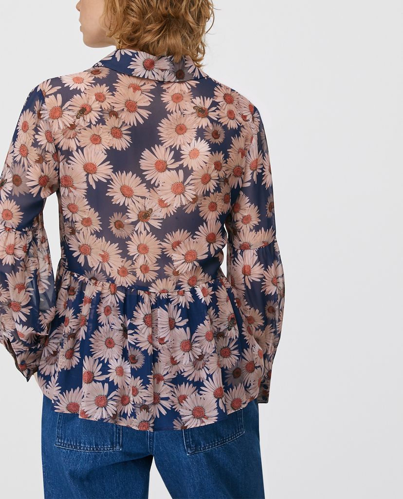 MAX&Co. - Áo sơ mi nữ tay dài Floral Georgette