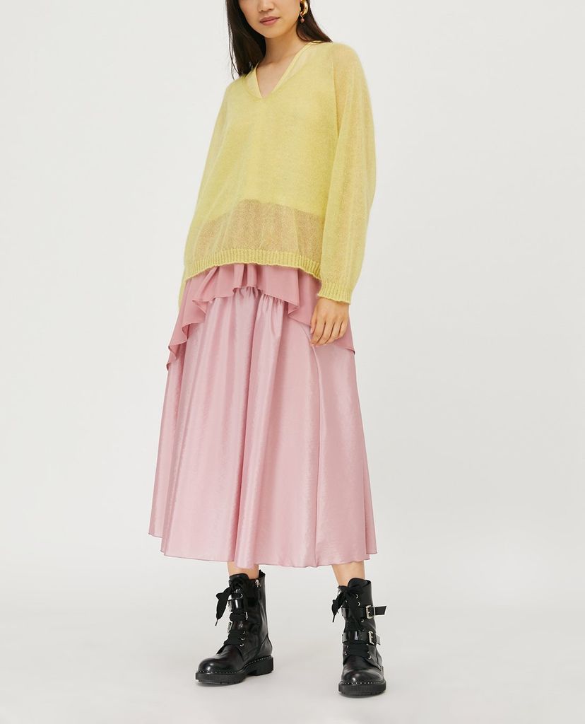 MAX&Co. - Áo kiểu nữ cổ V sát nách Two Tone Voile