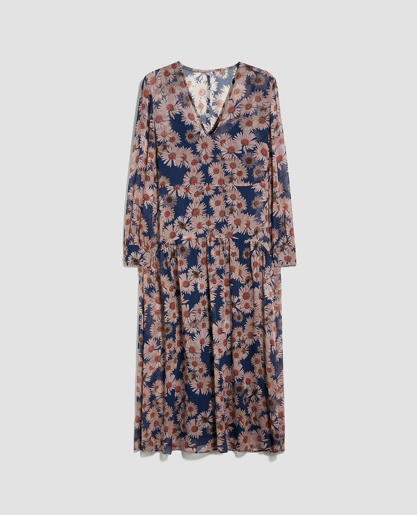 MAX&Co. - Đầm midi cổ V phom suông Floral Georgette