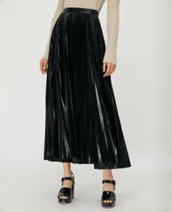 MAX&Co. - Chân váy midi xếp li Pleated Metallic
