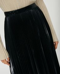 MAX&Co. - Chân váy midi xếp li Pleated Metallic