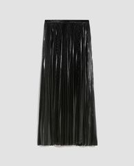 MAX&Co. - Chân váy midi xếp li Pleated Metallic