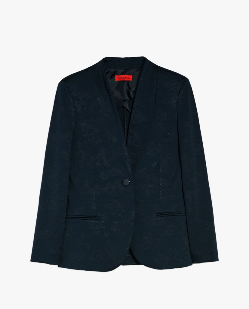MAX&Co. - Áo blazer nữ tay dài phối nút cài thanh lịch