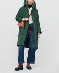 MAX&Co. - Áo kiểu nữ xuyên thấu cổ lọ Sheer Tulle Jersey Turtleneck