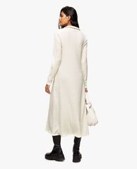 TOPSHOP - Đầm midi tay dài cổ bẻ Collared