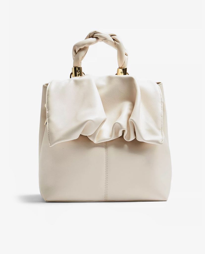TOPSHOP - Balo nữ nắp gập Ruched Flap
