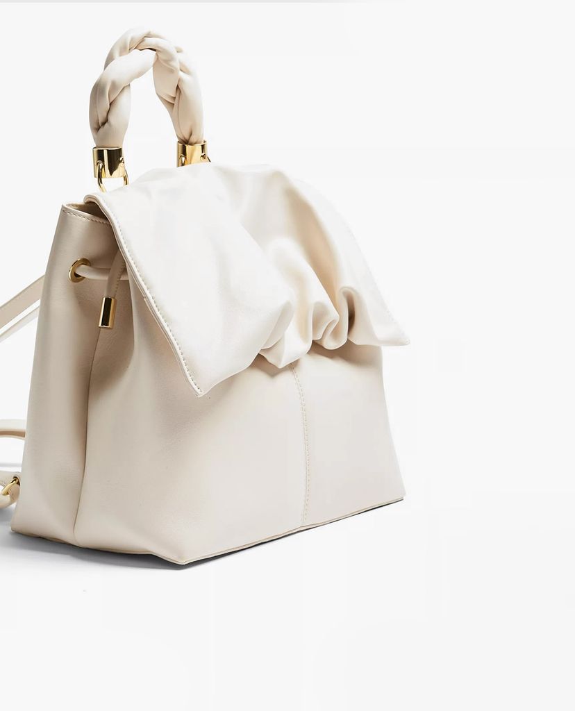 TOPSHOP - Balo nữ nắp gập Ruched Flap