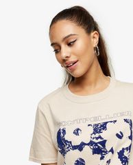 TOPSHOP - Áo thun nữ ngắn tay PETITE Montpellier Floral