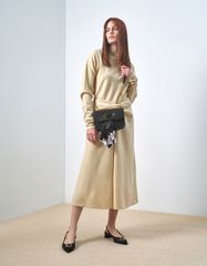 CHARLES & KEITH - Túi đeo vai nữ chữ nhật Satin Scarf Double Strap