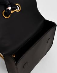 CHARLES & KEITH - Túi đeo vai nữ chữ nhật Satin Scarf Double Strap