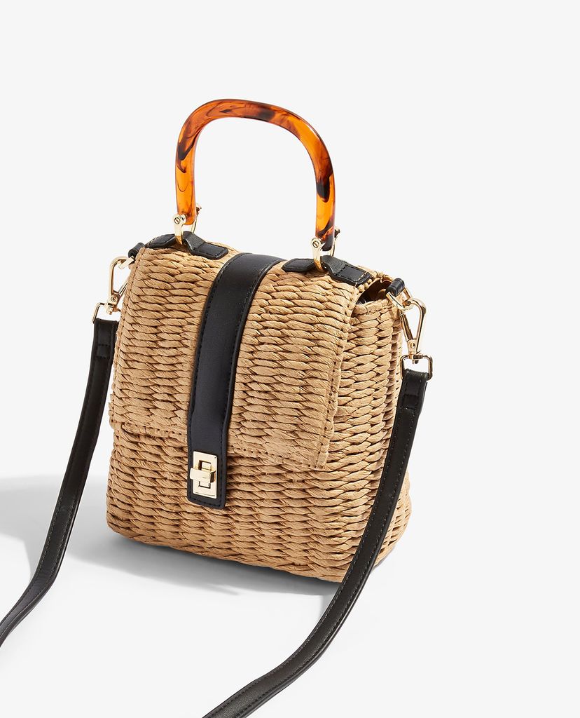 TOPSHOP - Túi xách tay nữ Skyla Straw