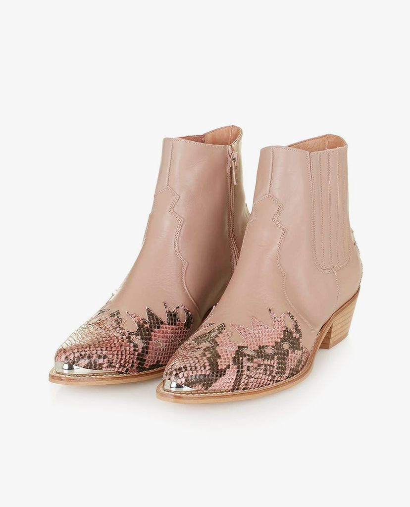 TOPSHOP - Giày boots nữ mũi nhọn ARSON Western