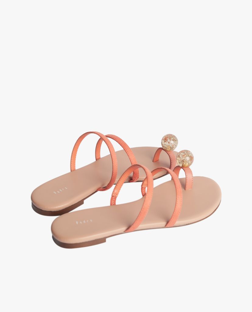PEDRO - Giày sandals nữ quai ngang Embellished Toe-Ring
