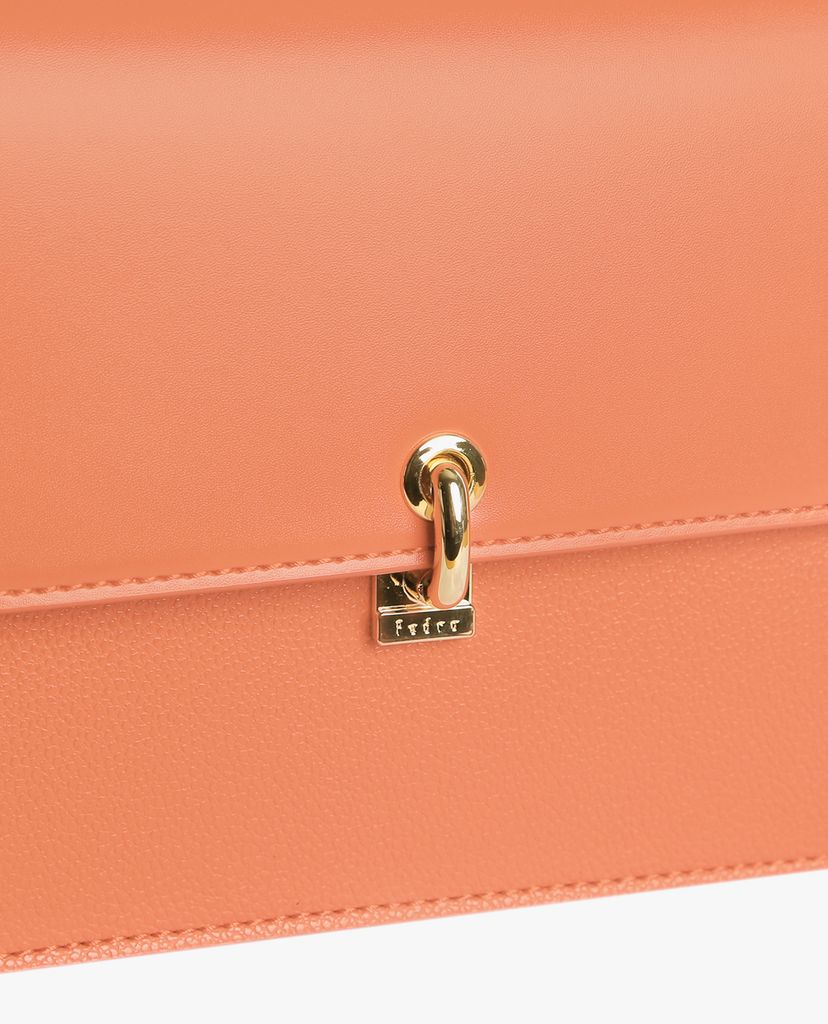PEDRO - Túi xách tay nữ nắp gập Twill Details