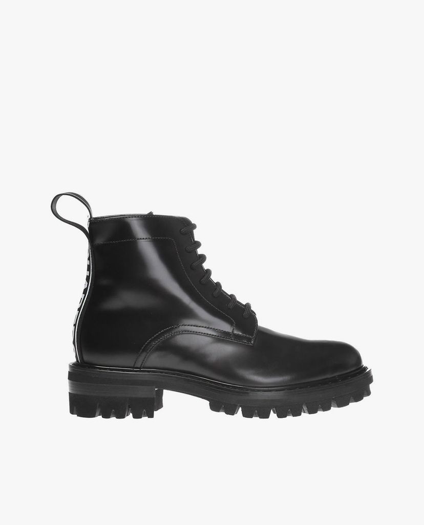 DSQUARED2 - Boots nam phối dây thắt Logo