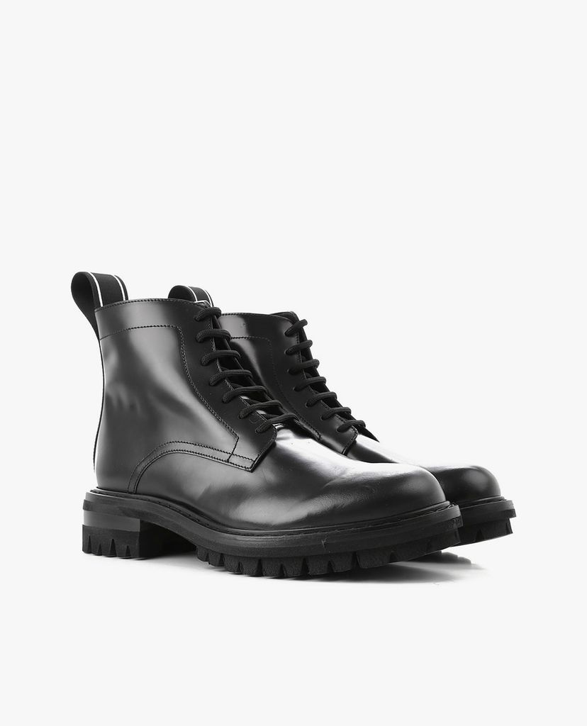 DSQUARED2 - Boots nam phối dây thắt Logo