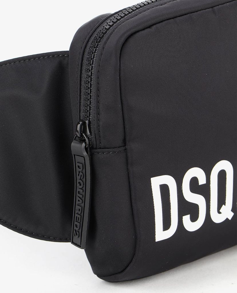 DSQUARED2 - Túi bao tử chữ nhật Nylon
