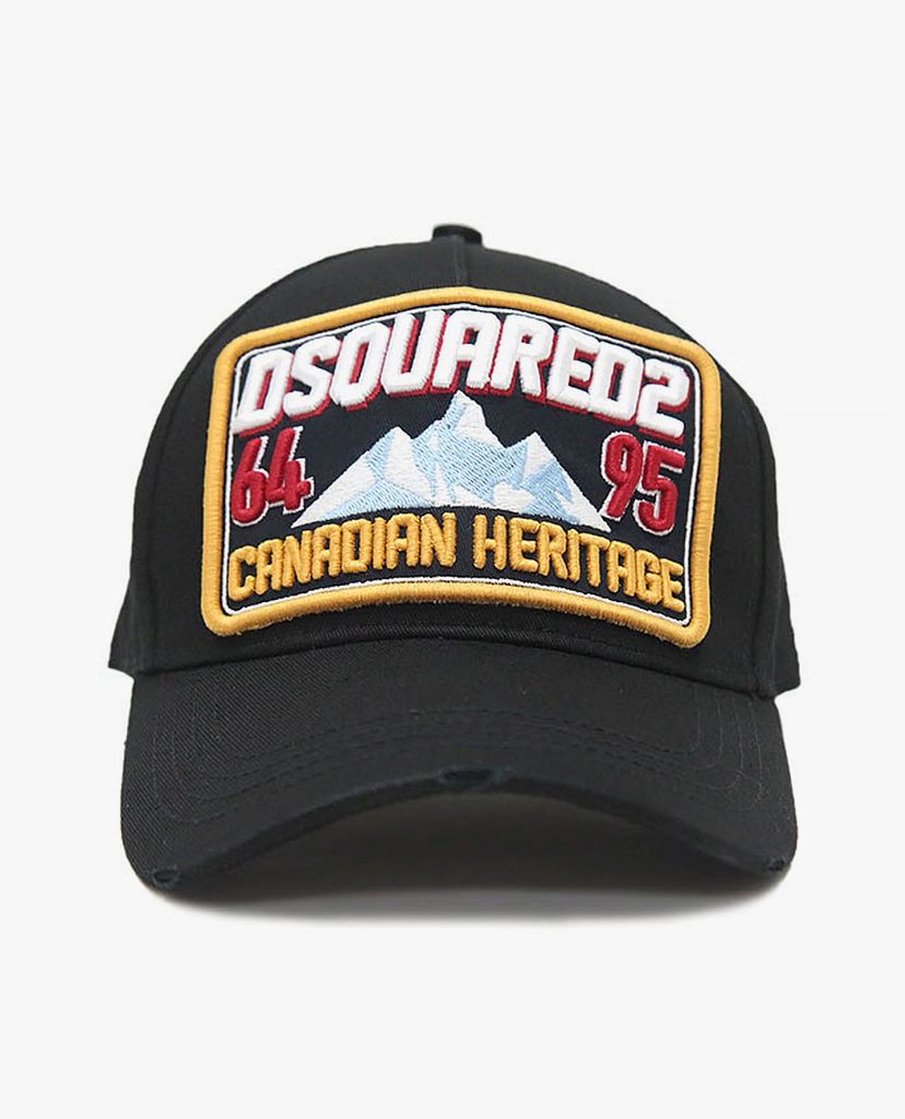DSQUARED2 - Nón nam thêu cá tính Logo Patch