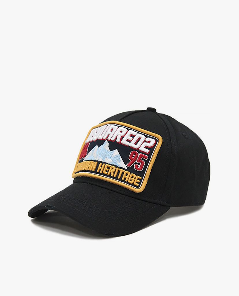 DSQUARED2 - Nón nam thêu cá tính Logo Patch