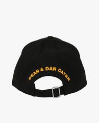 DSQUARED2 - Nón lưỡi trai phối logo Nero