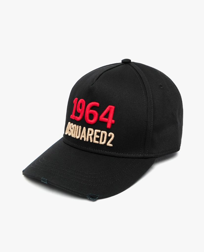 DSQUARED2 - Nón bóng chày nam rách vải 1964