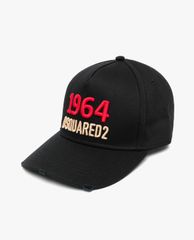 DSQUARED2 - Nón bóng chày nam rách vải 1964