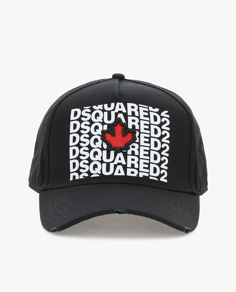DSQUARED2 - Nón bóng chày thời trang Logo Print & Embroidery