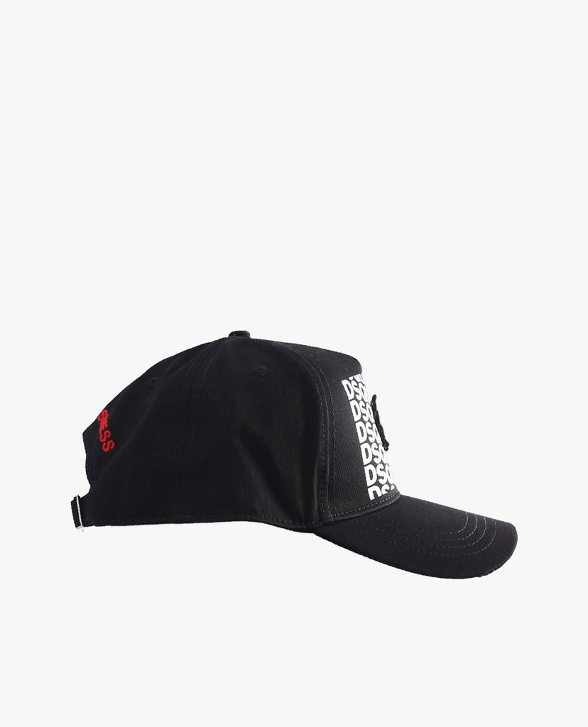 DSQUARED2 - Nón bóng chày thời trang Logo Print & Embroidery