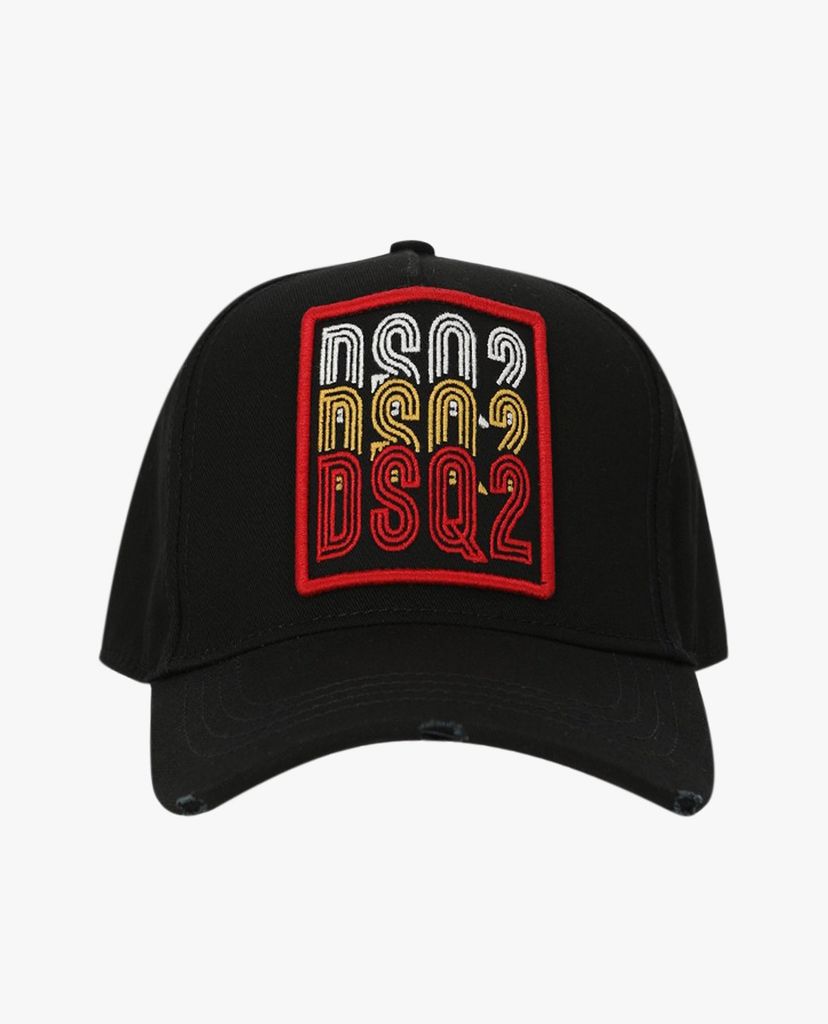 DSQUARED2 - Nón bóng chày rách vải thời trang