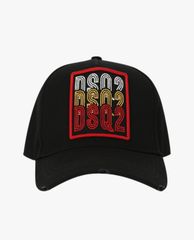 DSQUARED2 - Nón bóng chày rách vải thời trang