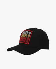 DSQUARED2 - Nón bóng chày rách vải thời trang