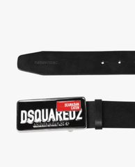 DSQUARED2 - Thắt lưng nam bản vừa Decorative Buckle