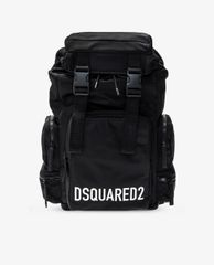 DSQUARED2 - Balo nam chữ nhật in logo thương hiệu phong cách