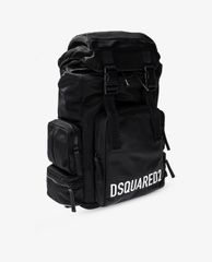 DSQUARED2 - Balo nam chữ nhật in logo thương hiệu phong cách
