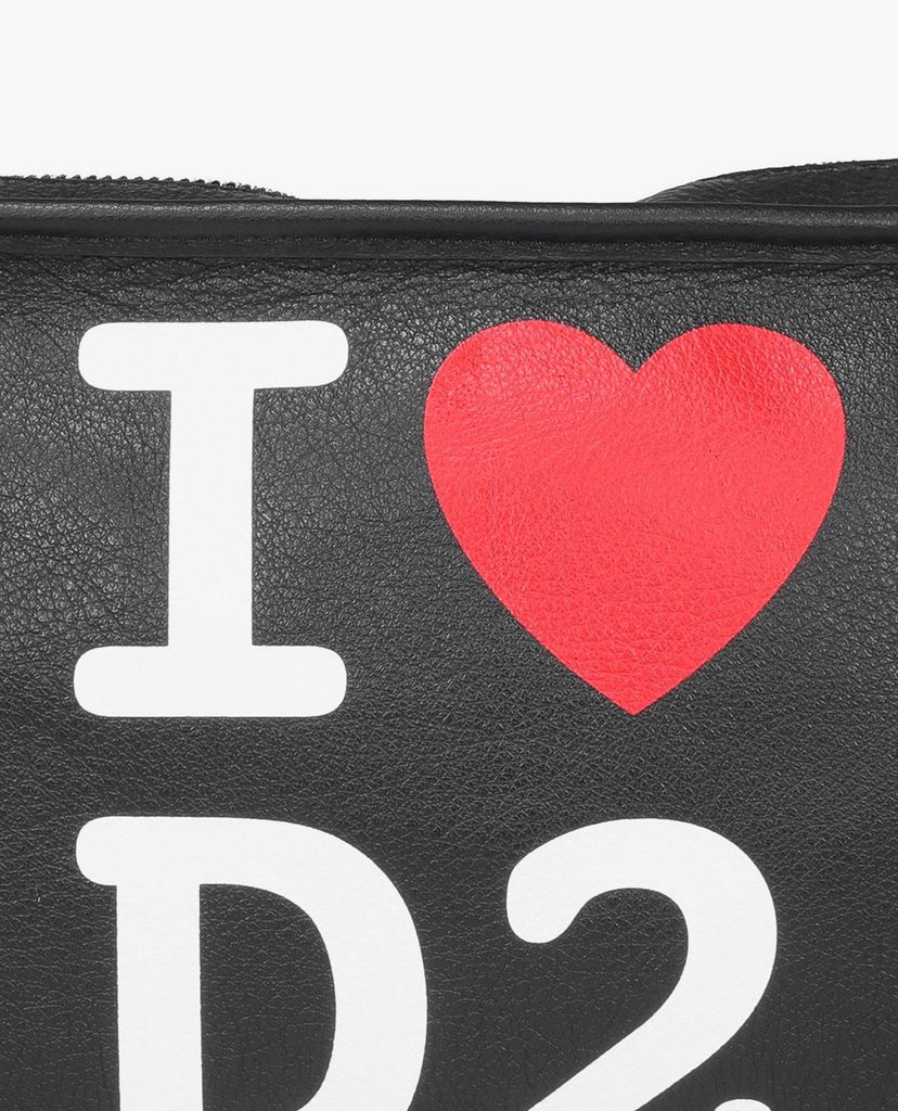 DSQUARED2 - Túi xách phom chữ nhật Logo Print