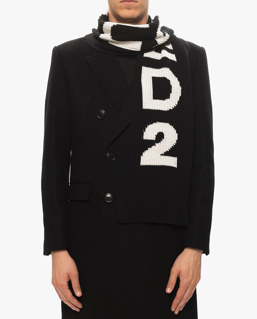 DSQUARED2 - Khăn choàng chữ nhật Logo