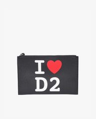 DSQUARED2 - Ví cầm tay chữ nhật Icon