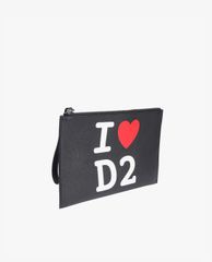 DSQUARED2 - Ví cầm tay chữ nhật Icon